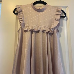 Hinge lilac sleeveless blouse XS